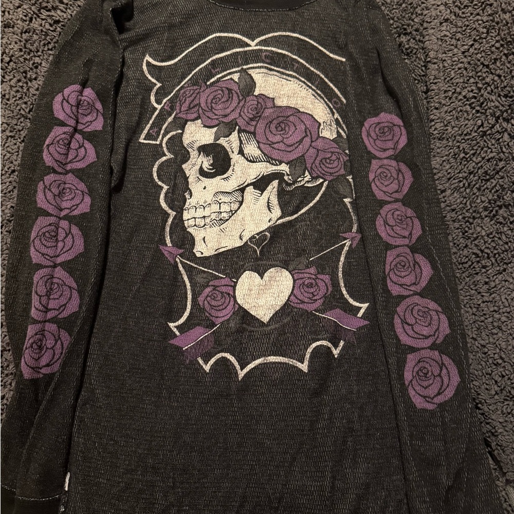 Affliction medium reversible thermal shirt - Picture 4 of 4